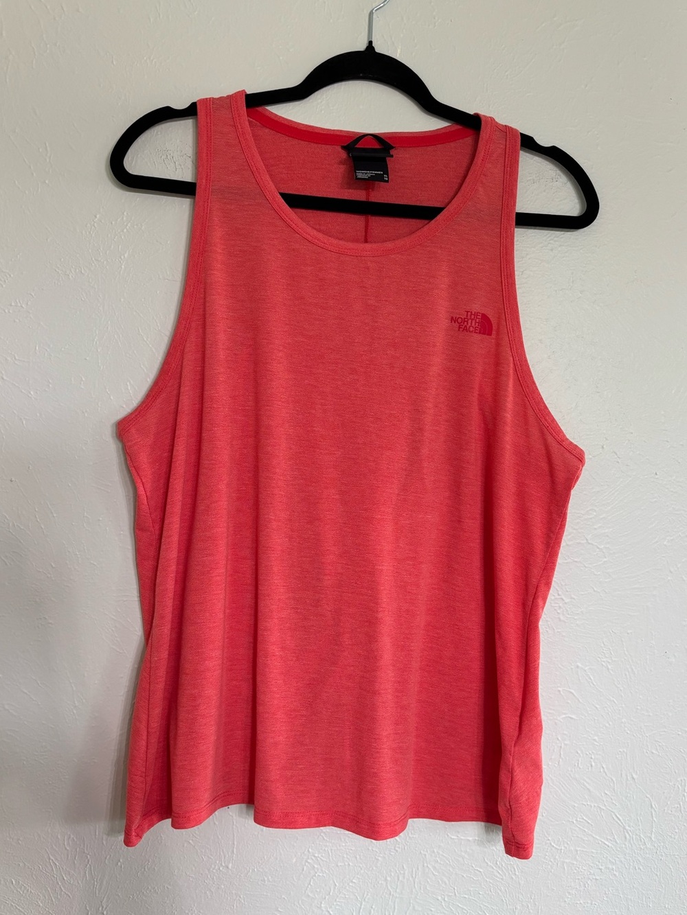 The North Face Coral Red Performance Tank Top